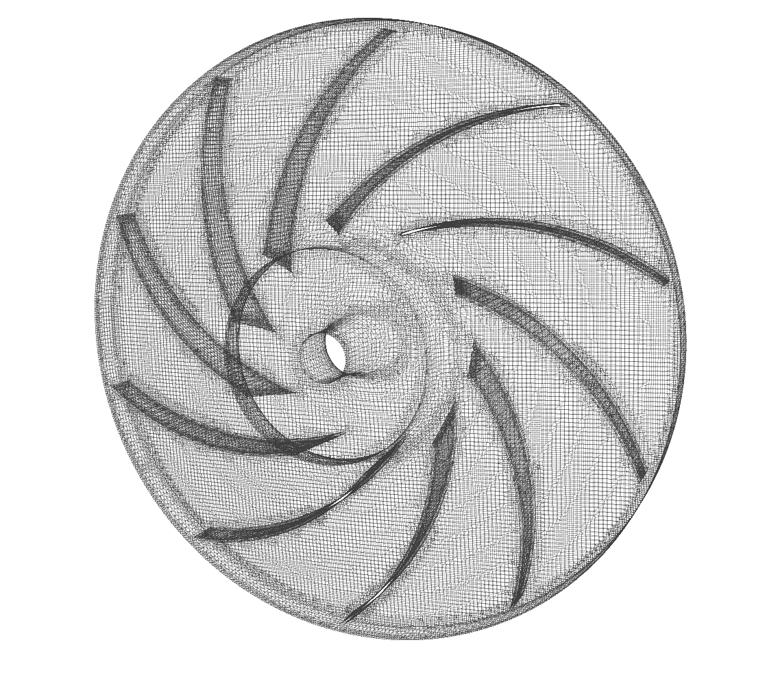 CFD fan mesh rotor impeller snappyHexMesh