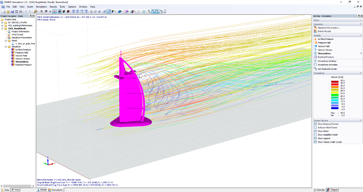 Potsdam propeller deformation and stress animation giff