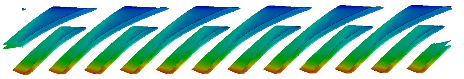 CFturbo-TurbomachineryCFD-radial-compressor-unwrapped-pressure